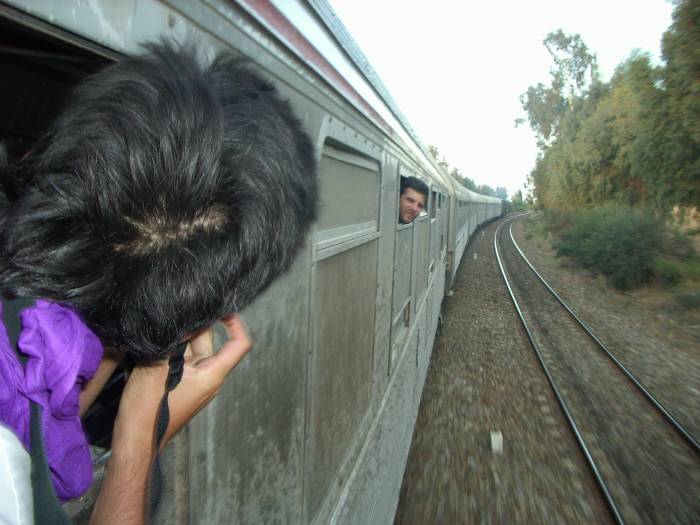 Dans le train de Oran  Blida