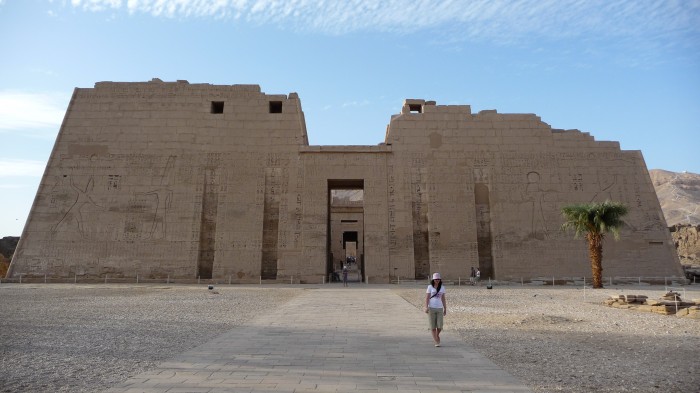Madinat Habu - temple de Ramses III - bref, puissant le truc
