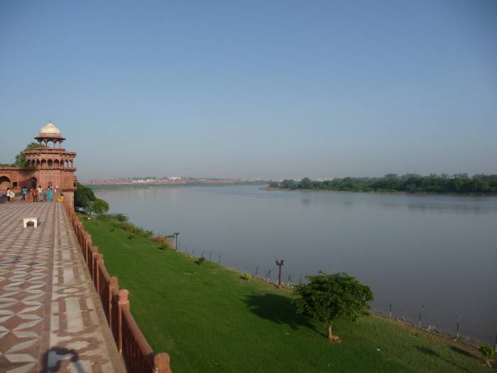 Agra vue du Taj