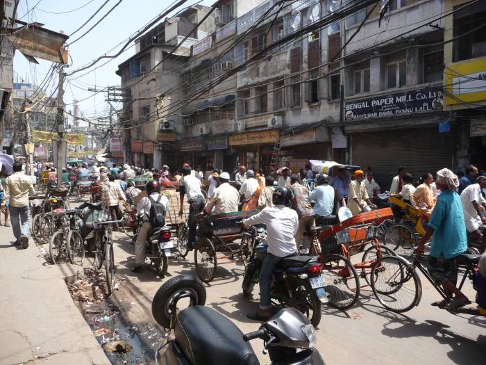rue d'Old Delhi