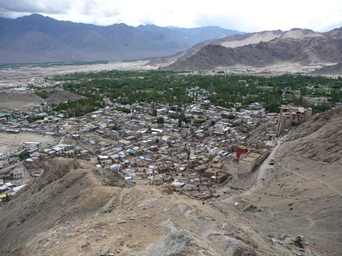 Leh vue du ciel