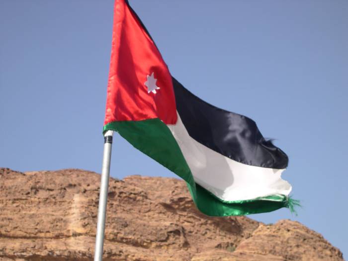 Drapeau jordanien