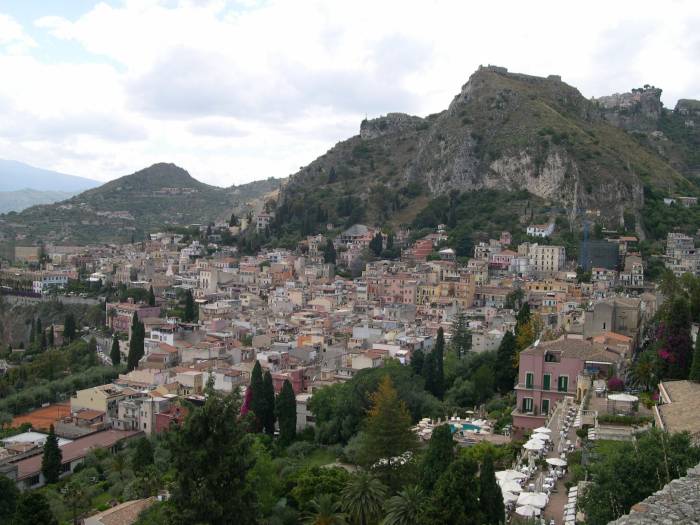 Taormina depuis le theatre