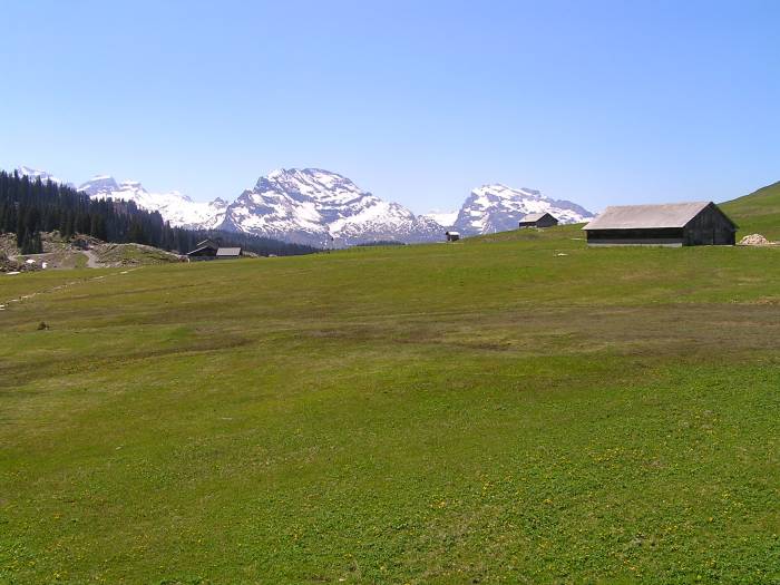 Arrive au Pragel Pass
