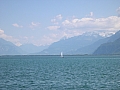 Voilier, lac Lman